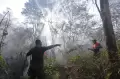 Kebakaran Puluhan Hektare  Hutan di Lereng Gunung Ciremai