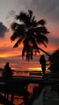 Menikmati Senja di Pulau Kerasian Kalimantan Selatan