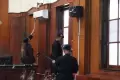Jelang Sidang Kasus Kanjuruhan, Gegana Satbrimob Polda Jatim Sterilisasi PN Surabaya