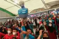 6000 Telapak Tangan Pelajar Palembang Pecahkan Rekor MURI