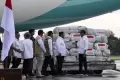 Presiden Jokowi Melepas Bantuan Kemanusiaan untuk Korban Gempa Turki dan Suriah
