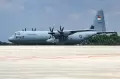 Pesawat C-130J Super Hercules Milik Indonesia Tiba di Lanud Halim Perdanakusuma