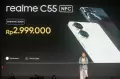 Peluncuran Realme C55 NFC, Smartphone dengan Kamera 64MP