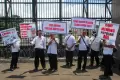 Ratusan Honorer Klaten Demo di DPR Buntut Tak Kunjung Diangkat Jadi PNS