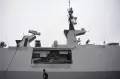Penampakan Kapal Perang Angkatan Laut Prancis Bersandar di Jakarta