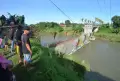 Jembatan Bantuan BNPB Senilai Rp25,4 Miliar Ambruk di Padang Pariaman
