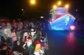 Perahu BPJS Ketenagakerjaan Meriahkan Light Parade HUT Kota Surabaya Ke-730