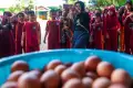 Kampanye Makan Telur Cegah Stunting di Sekolah