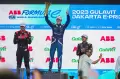 Selebrasi Maximilian Gunther Juara Seri  ke-11Formula E Jakarta 2023