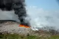 Kebakaran Hebat Hanguskan 2 Hektare Lahan TPA di Tegal