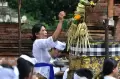 Persembahyangan Umat Hindu Rayakan Hari Raya Galungan di Bali