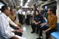 Momen Presiden Jokowi Jajal LRT Jabodebek