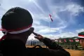 Pengibaran Bendera Merah Putih di Puncak Gunung Salak Aceh