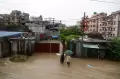 Sungai Bagmati Meluap, Ibu Kota Nepal Terendam