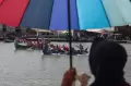 Lomba Dayung Perahu Nelayan di Semarang