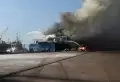 Kapal Ferry Terbakar di Merak