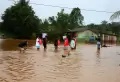 Banjir Setinggi 1,5 Meter Rendam Permukiman Warga di Halmahera Tengah