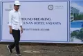 Peletakan Batu Pertama Hotel Vasanta IKN