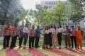 Jelang HUT MNC Group, Liliana Tanoesoedibjo Tanam Pohon Tabebuya di RPTRA Kebon Sirih