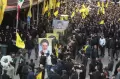 Pejuang Hizbullah Tewas, Pemakamannya Diantarkan Ratusan Pendukung