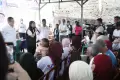 HT dan Liliana Kunjungi Bazar Murah dan Cek Kesehatan Gratis di Petojo Selatan