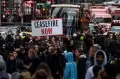 Aksi Protes Ribuan Warga New York Tuntut Gencatan Senjata di Gaza