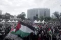 Protes Global di Jakarta, Massa Aksi Seret Pemimpin Israel Sebagai Penjahat Perang