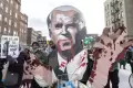 Aksi Bela Palestina di New York, Massa Desak Joe Biden Stop Dukung Agresi Israel