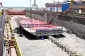 Keel Laying Landing Dock Philippine di PT PAL Indonesia