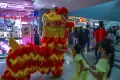 Potret Keseruan Atraksi Barongsai dan Liong Semarakan Tahun Baru Imlek di Palembang