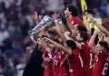 Selebrasi Kemenangan Qatar Juarai Piala Asia 2023
