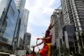 Atraksi Tatung Meriahkan Festival Cap Go Meh di SCBD