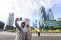 Jalanan Jakarta Lenggang Ditinggal Warganya Mudik