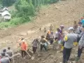 Evakuasi 18 Korban Tewas, Basarnas Lanjutkan Pencarian Korban Longsor di Tana Toraja