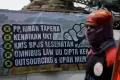 Aksi Buruh Tolak Tapera di Jakarta