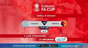Live Streaming RCTI+ Leicester City vs Watford: Siasat Juara Bertahan