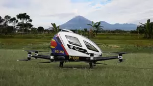 Taksi Terbang EHang Jadi Alat Transportasi Korban Gunung Semeru