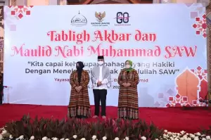 Anies Hadiri Tabligh Akbar dan Maulid Nabi di JIC Koja, Kagum Ketertiban Jamaah