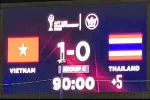 Hasil Piala AFF U-23: Vietnam Juara Grup C Usai Tumbangkan Thailand