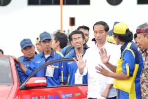 Jokowi Pede Indonesia Bisa Merajai Produksi Kendaraan Listrik