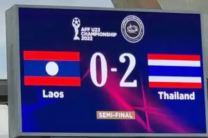 Hasil Semifinal Piala AFF U-23 2022 Thailand vs Laos:  Tim Gajah Perang ke Final