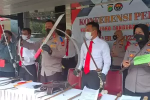 Polisi Tangkap 3 Pelaku Tawuran Maut di Tangerang