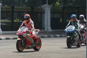Sapa Sirkuit Mandalika, Marc Marquez Tak Sabar Ngebut  di GP Indonesia