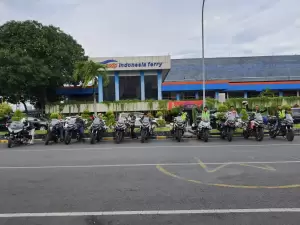 Sebelum ke Sirkuit Mandalika, Bikers Benelli Big Bike Touring Surabaya-Lombok