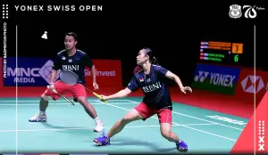 Hasil Swiss Open 2022: Rehan/Lisa Menang WO, Akbar/Gischa Lolos Kualifikasi