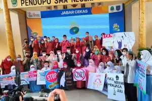 Tekan Kekerasan Anak dan Perempuan, Ridwan Kamil Luncurkan Jabar Cekas di Depok
