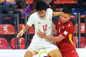 AFF Futsal Championship 2022: Kalahkan Myanmar Lewat Adu Penalti, Vietnam Jadi Juara Tiga