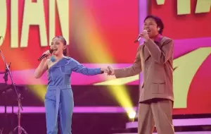 Maysha Sumringah Bisa Duet Bareng Rizky Febian di Grand Final X Factor Indonesia
