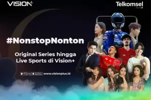 Paket Bundling Vision+ x Telkomsel, Nonton Original Series hingga Live Sports Lebih Hemat