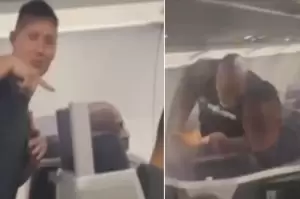 Video Amuk Mike Tyson Pukuli Penumpang di Dalam Pesawat